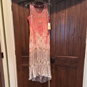Reba Multicolor Sleeveless Maxi Dress
